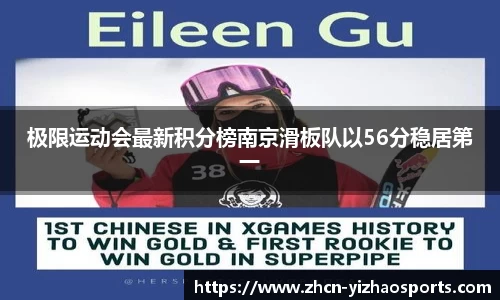 极限运动会最新积分榜南京滑板队以56分稳居第一